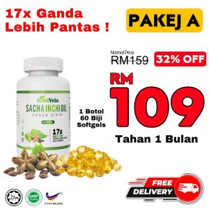 PAKEJ A - SACHA INCHI OIL NUTRIVETO